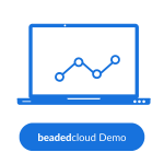 Login to beadedcloud button and icon