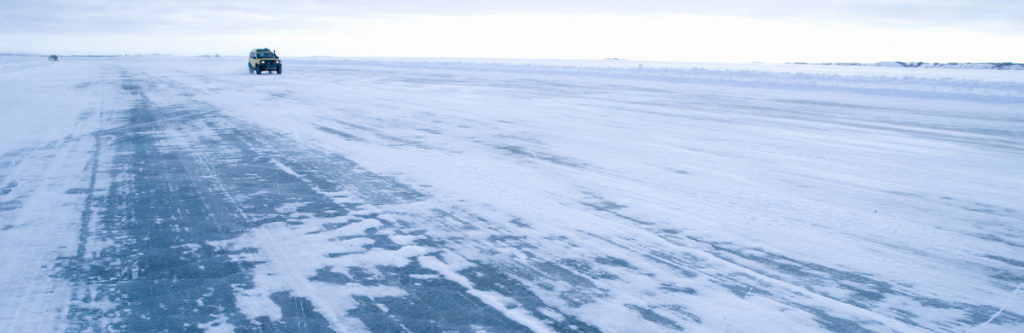 Lake Ice road